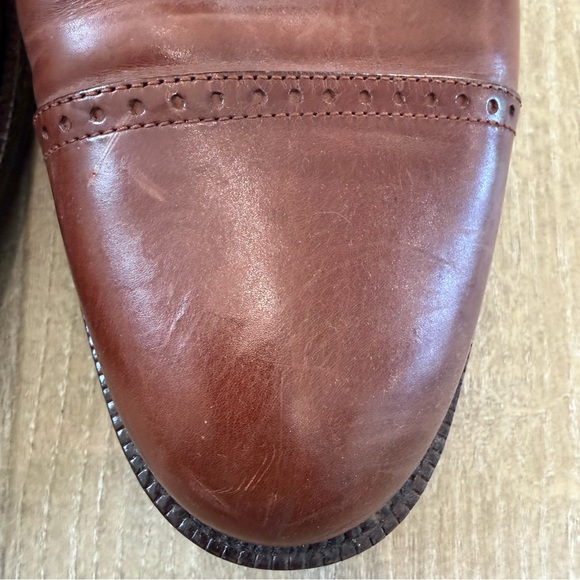 Johnston & Murphy Rich Brown Leather Derbys main image 5